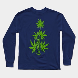 Cannabis Plant Long Sleeve T-Shirt